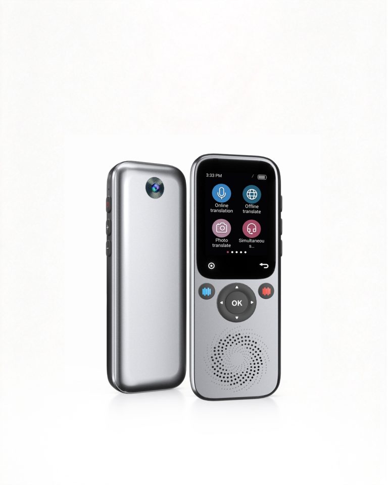 Handheld Touch-Screen AI Translator,148 Languages Real-Time Voice Photo Translation with ChatGPT for Overseas Trips & Business