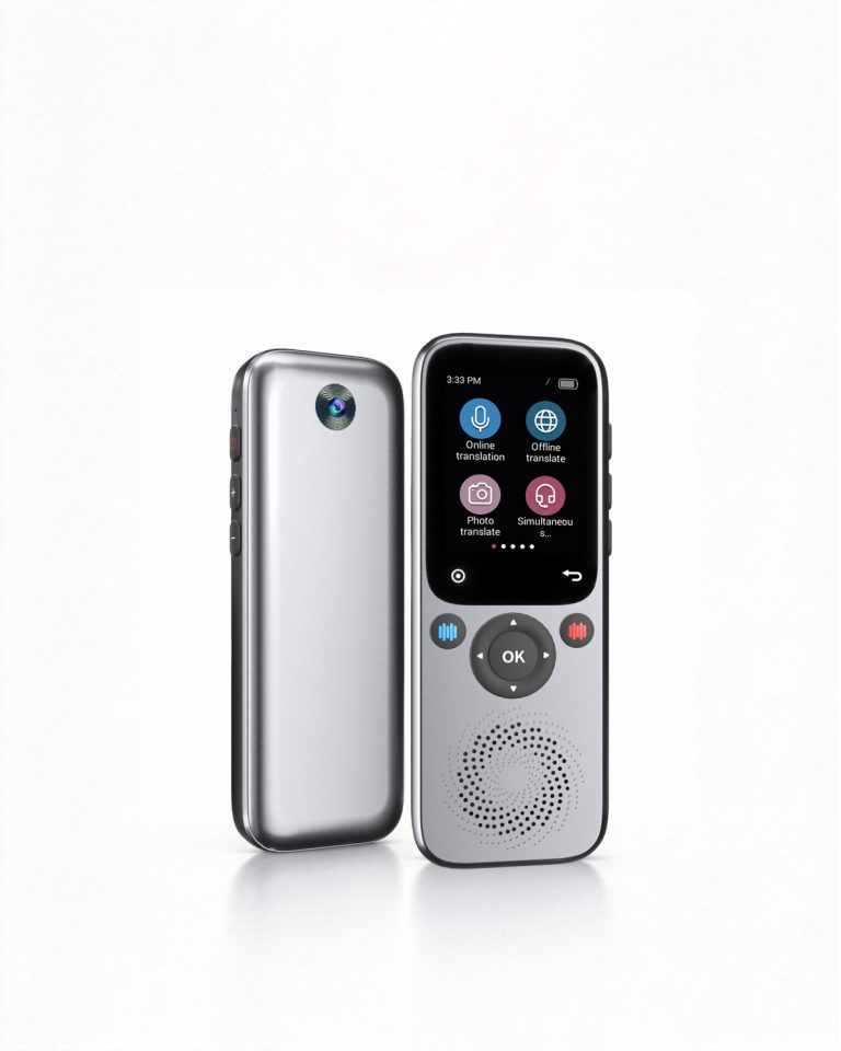 Handheld Touch-Screen AI Translator,148 Languages Real-Time Voice Photo Translation with ChatGPT for Overseas Trips & Business